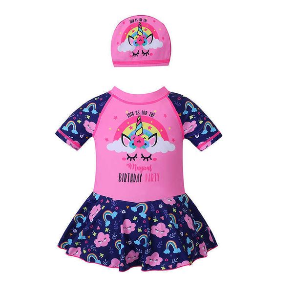 2023 infant girls cute summer swimwear with cap 2pcs unicorn kid swimming children's beachwear for 3-12 years o3ls, Blue
2023 infant girls cute summer swimwear with cap 2pcs unicorn kid swimming children's beachwear for 3-12 years o3ls, Blue