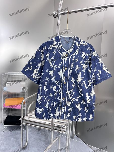 xinxinbuy men designer tee t shirt 23ss ear wheat leafs letter jacquard denim short sleeve cotton women black white green s-2xl, Black;brown
xinxinbuy men designer tee t shirt 23ss ear wheat leafs letter jacquard denim short sleeve cotton women black white green s-2xl, Black;brown