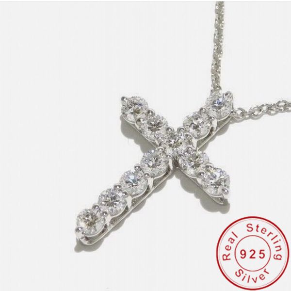 charm 100% 925 sterling silver cross pendant diamond cz engagement wedding pendants necklaces for women bridal party jewelry
charm 100% 925 sterling silver cross pendant diamond cz engagement wedding pendants necklaces for women bridal party jewelry