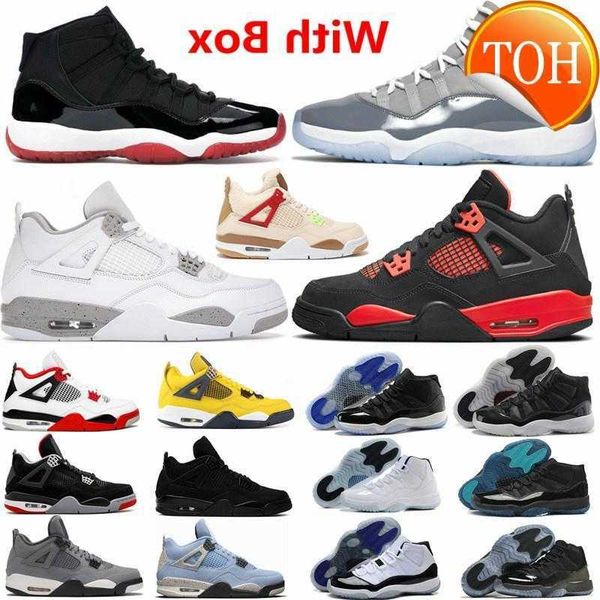 with box designer mens 11 cool grey basketball shoes bred gray 11s oreo fire red thunder black cat university blue wild thingst 4 4s 2023 le
with box designer mens 11 cool grey basketball shoes bred gray 11s oreo fire red thunder black cat university blue wild thingst 4 4s 2023 le