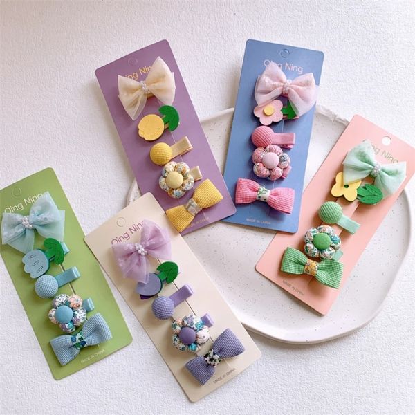 5 pcs new fashion princess children's fabric flower hairpins sweet girl beautiful mesh bow duckbill clip hair accessories, Slivery;white
5 pcs new fashion princess children's fabric flower hairpins sweet girl beautiful mesh bow duckbill clip hair accessories, Slivery;white
