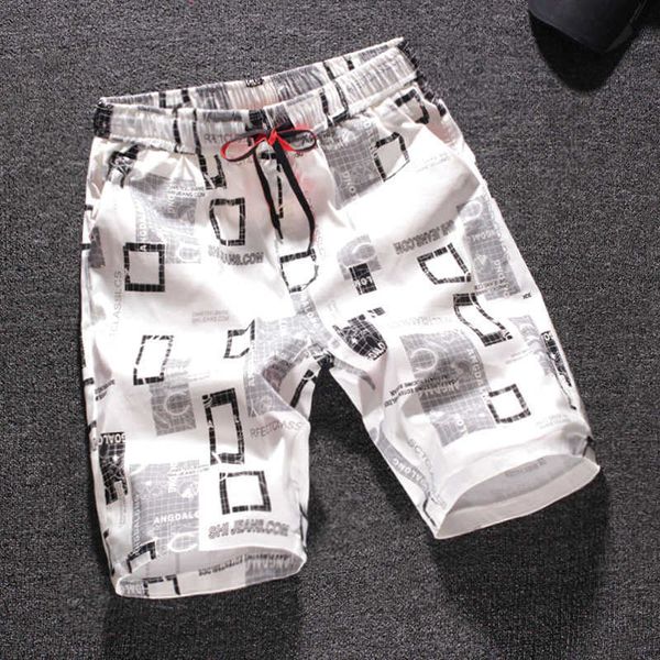 men's clothing beach pants new summer trend casual floral shorts personality loose club men, White;black
men's clothing beach pants new summer trend casual floral shorts personality loose club men, White;black