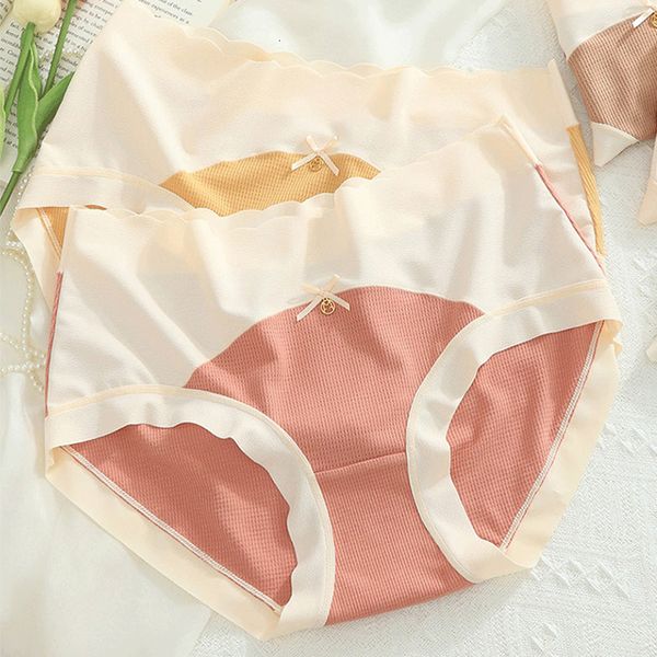women's panties 3pcs cotton seamless panties for women large size splicing thread panties women's cotton briefs plus size female u, Black;pink
women's panties 3pcs cotton seamless panties for women large size splicing thread panties women's cotton briefs plus size female u, Black;pink