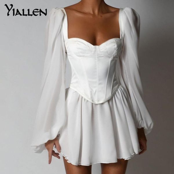 dresses yiallen women fashion elegant high waist slim solid white office lady aline mini dress spring summer new women party dress hot, Black;gray
dresses yiallen women fashion elegant high waist slim solid white office lady aline mini dress spring summer new women party dress hot, Black;gray