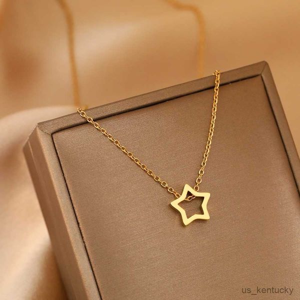 pendant necklaces stainless steel new popular tiny star pendants tren fine chain choker fashion for women jewelry r230718, Silver
pendant necklaces stainless steel new popular tiny star pendants tren fine chain choker fashion for women jewelry r230718, Silver
