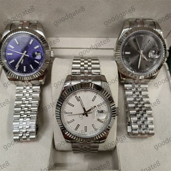 fashion bling watch mens designer watches 36/41mm 28/31mm black dial 126300 montre homme movement metal strap datejust jubilee luxury watch, Slivery;brown
fashion bling watch mens designer watches 36/41mm 28/31mm black dial 126300 montre homme movement metal strap datejust jubilee luxury watch, Slivery;brown