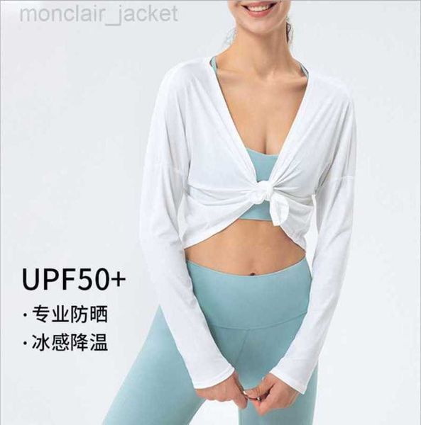 desginer yoga women's suit ice silk sunscreen shawl cardigan anti glare awkwardly covering hips and tied waist belt 23ssa, White
desginer yoga women's suit ice silk sunscreen shawl cardigan anti glare awkwardly covering hips and tied waist belt 23ssa, White