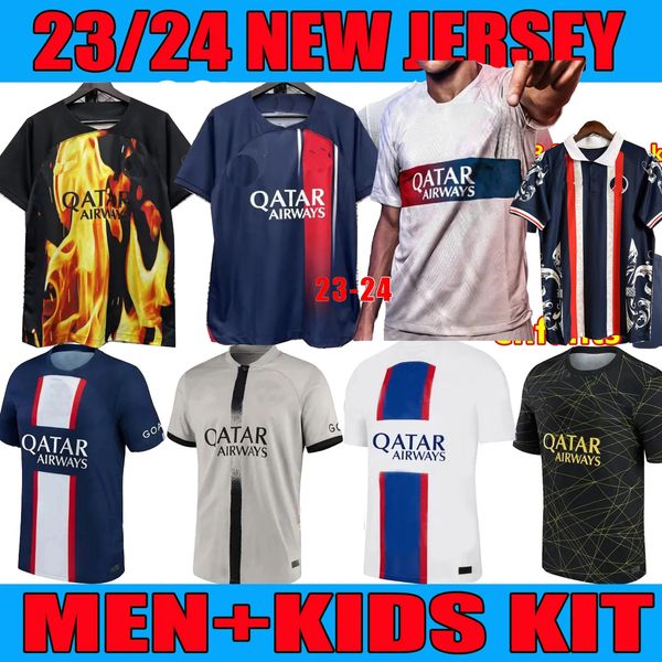 2023 2024 soccer jerseys maillot de foot mbappe hakimi marquinhos verratti paris football shirt 22 23 24 sergio ramos fabian psgs hommes enf, Black;yellow
2023 2024 soccer jerseys maillot de foot mbappe hakimi marquinhos verratti paris football shirt 22 23 24 sergio ramos fabian psgs hommes enf, Black;yellow