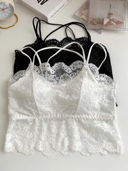 women's tanks camis heliar women cross halter crop lace camis solid padded tube female for women 2022 summer aa230515, White
women's tanks camis heliar women cross halter crop lace camis solid padded tube female for women 2022 summer aa230515, White