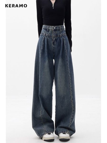 women s jeans celana denim streetwear wanita longgar modis korea panjang desain pinggang tinggi y2k 230516, Blue
women s jeans celana denim streetwear wanita longgar modis korea panjang desain pinggang tinggi y2k 230516, Blue