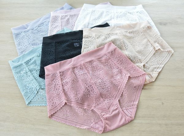 women's panties 7pcs women's panties lace briefs seamless soft breathable underpants female underwear ladies underwear for girl 23, Black;pink 
women's panties 7pcs women's panties lace briefs seamless soft breathable underpants female underwear ladies underwear for girl 23, Black;pink