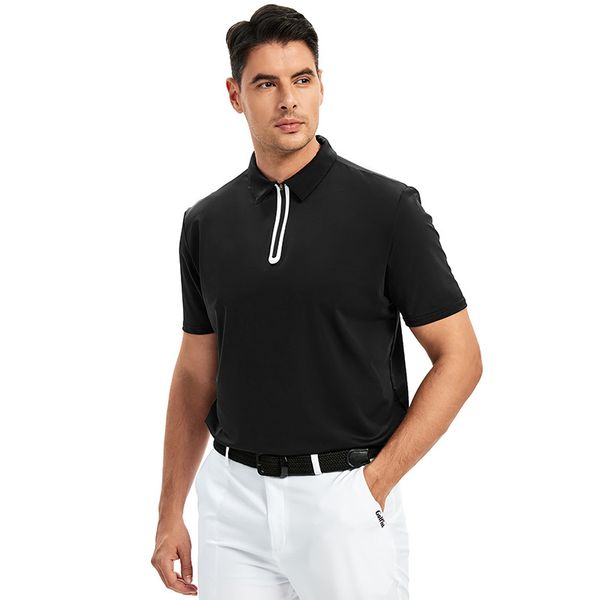 23s mens zipper polos casual t-shirts mens sport quick drying short sleeves tee fashion summer tshirt, White;black
23s mens zipper polos casual t-shirts mens sport quick drying short sleeves tee fashion summer tshirt, White;black