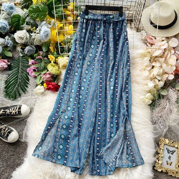skirts split laceup wideleg pants seaside beach retro ethnic style holiday trousers divided skirt loose bohemian 230516, Black
skirts split laceup wideleg pants seaside beach retro ethnic style holiday trousers divided skirt loose bohemian 230516, Black