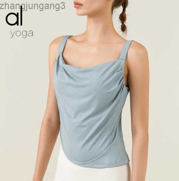 desginer yoga al new summer sports suspender vest beautiful back gathered sports bra woman, White
desginer yoga al new summer sports suspender vest beautiful back gathered sports bra woman, White
