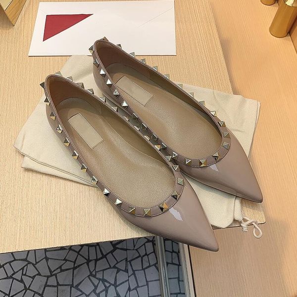 Designer Shoes Flat Shoes Women Patent Leather Sexy Pointed Toe Slip On For Women Ladies Party, 1_color
Designer Shoes Flat Shoes Women Patent Leather Sexy Pointed Toe Slip On For Women Ladies Party, 1_color