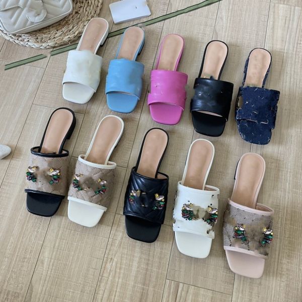 platform womens 100% leather slipper square toe interlocking g sandal designer women slides rhinestone ornament buckles flip flops slippers, Black
platform womens 100% leather slipper square toe interlocking g sandal designer women slides rhinestone ornament buckles flip flops slippers, Black