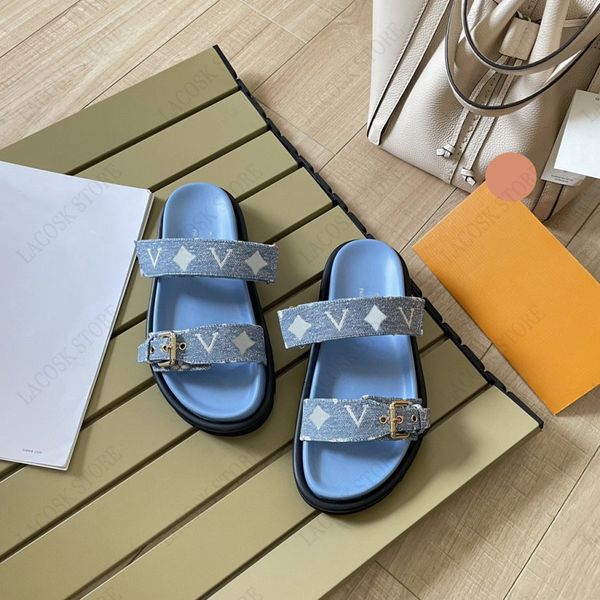 fashion designer shoe woman slipper genuine leather beach letter buckle loafers adjustable upper width lovers shoes with box 35-42, Black
fashion designer shoe woman slipper genuine leather beach letter buckle loafers adjustable upper width lovers shoes with box 35-42, Black