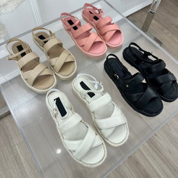 c c sandals interlocking c dad sandals real leather channel platform sandal paseo flat mules women's strap slingbacks straw espadrilles, Black
c c sandals interlocking c dad sandals real leather channel platform sandal paseo flat mules women's strap slingbacks straw espadrilles, Black