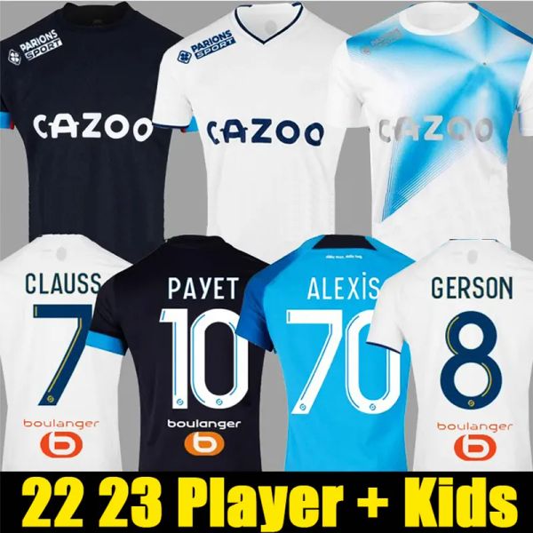 22 23 soccer jerseys marseilles cuisance guendouzi alexis gerson payet clauss football shirts veretout under nuno harit suarez men kids pl, Black;yellow
22 23 soccer jerseys marseilles cuisance guendouzi alexis gerson payet clauss football shirts veretout under nuno harit suarez men kids pl, Black;yellow