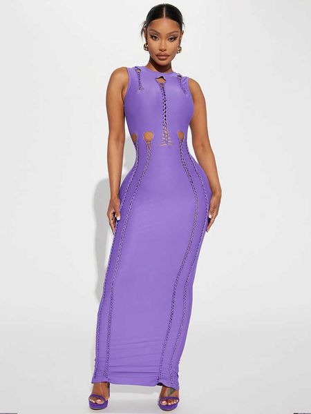 rukas o neck sleeveless solid cut out bodycon slim maxi dress 2023 summer women elegant streetwear party casual outfit, White;black
rukas o neck sleeveless solid cut out bodycon slim maxi dress 2023 summer women elegant streetwear party casual outfit, White;black