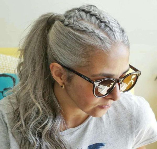 ponytail salt and pepper grey hair buns updo pony tail sleek silver gray human hair ponytail hairpiece grow going grey hair ponyta6548281, Black
ponytail salt and pepper grey hair buns updo pony tail sleek silver gray human hair ponytail hairpiece grow going grey hair ponyta6548281, Black