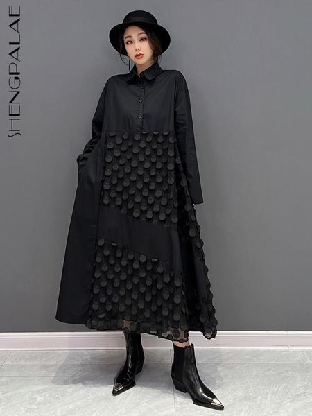 dresses shengpalae black patchwork gauze dress women's autumn 2023 new turndown collar loose long sleeve midcalf dresses tide 5w945, Black;gray
dresses shengpalae black patchwork gauze dress women's autumn 2023 new turndown collar loose long sleeve midcalf dresses tide 5w945, Black;gray
