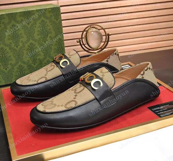 men designer casual loafers genuine leather slip on wedding party formal dress shoes men's brand business flats size 38-45, Black
men designer casual loafers genuine leather slip on wedding party formal dress shoes men's brand business flats size 38-45, Black