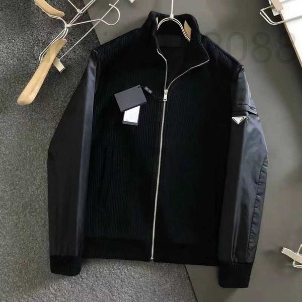 men's jackets designer mens zipper jacket autumn winter stitching metal triangle cardigan coat men women knitted breathable coats b0jq, Black;brown
men's jackets designer mens zipper jacket autumn winter stitching metal triangle cardigan coat men women knitted breathable coats b0jq, Black;brown
