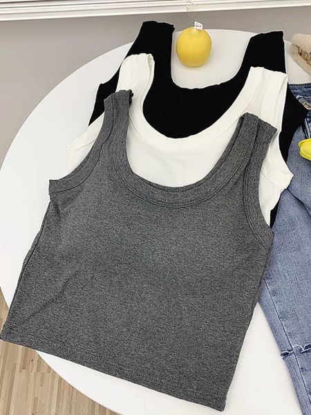 women's tanks camis heliar women plain crop cotton tank camis solid padded tube women 2022 summer underwear bra aa230515, White
women's tanks camis heliar women plain crop cotton tank camis solid padded tube women 2022 summer underwear bra aa230515, White