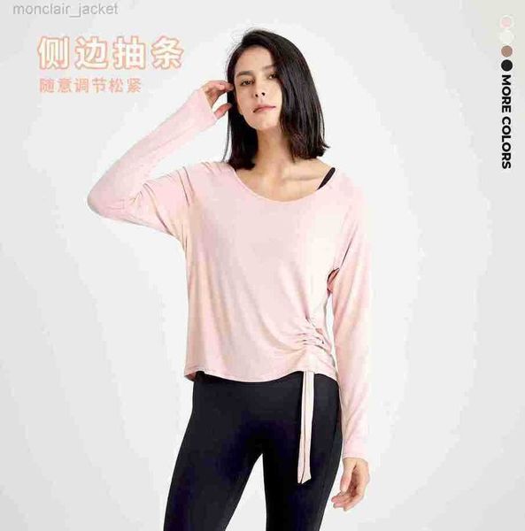 desginer yoga autumn and winter sports women's suit long sleeve loose drawstring adjustable fitness training running 23ssa, White
desginer yoga autumn and winter sports women's suit long sleeve loose drawstring adjustable fitness training running 23ssa, White