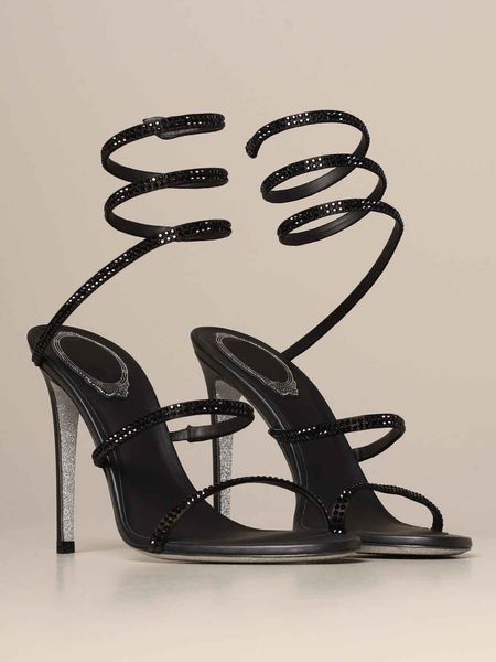 wedding bride cleo sandal womens designer high heels renes elegant lady crtystal sandals crtystal-embellished leather sandals open toe thin, Black
wedding bride cleo sandal womens designer high heels renes elegant lady crtystal sandals crtystal-embellished leather sandals open toe thin, Black