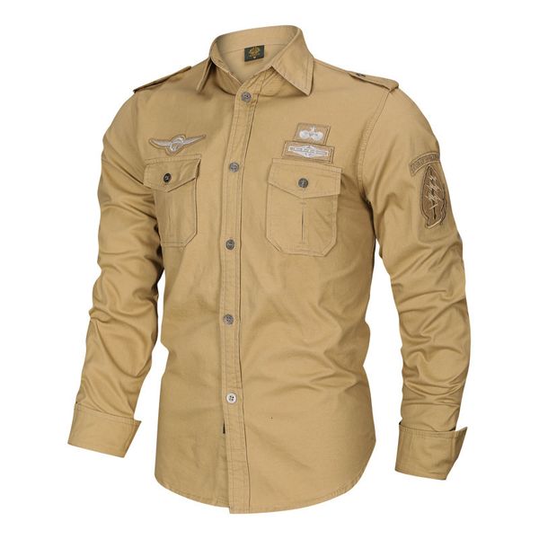 men's casual shirts men's spring long sleeve military shirt cotton army autumn cargo shirts camiseta masculina male basis dress sh, White;black
men's casual shirts men's spring long sleeve military shirt cotton army autumn cargo shirts camiseta masculina male basis dress sh, White;black