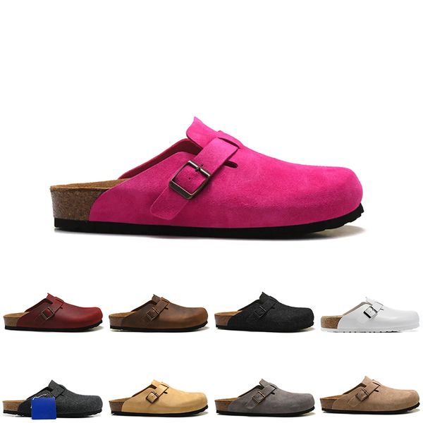 fashion luxury boston clogs oiled leather bag head pull cork sandals suede designer slides classic tan brown black autumn winter loafers sho
fashion luxury boston clogs oiled leather bag head pull cork sandals suede designer slides classic tan brown black autumn winter loafers sho