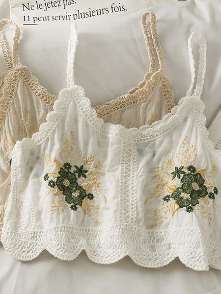 women's tanks camis heliar vintage embroidered wavy hem camis floral print camisole crop casual loose hollow out for women 2022 summer, White
women's tanks camis heliar vintage embroidered wavy hem camis floral print camisole crop casual loose hollow out for women 2022 summer, White