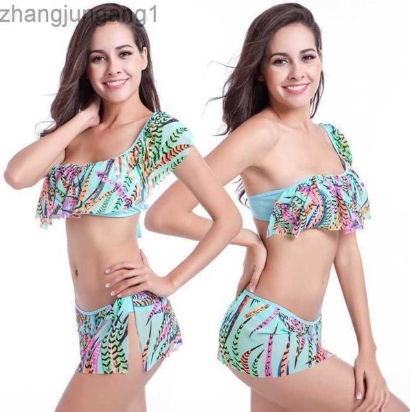 designer fashion swimwear women's 2023 ruffle skirt style bikini south korean women's swimwear bikini t shirt, White;black
designer fashion swimwear women's 2023 ruffle skirt style bikini south korean women's swimwear bikini t shirt, White;black