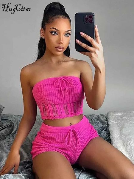 rukas knitted 2 piece sets strapless drawstring lace up crop tank shorts summer women cute streetwear festival outfit, White
rukas knitted 2 piece sets strapless drawstring lace up crop tank shorts summer women cute streetwear festival outfit, White