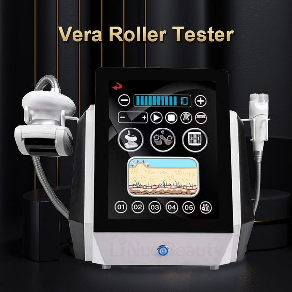 vera roller tester slimming machine negative pressure non-invasive vacuum rf body shaping facial anti aging beauty equipment, Black;white
vera roller tester slimming machine negative pressure non-invasive vacuum rf body shaping facial anti aging beauty equipment, Black;white