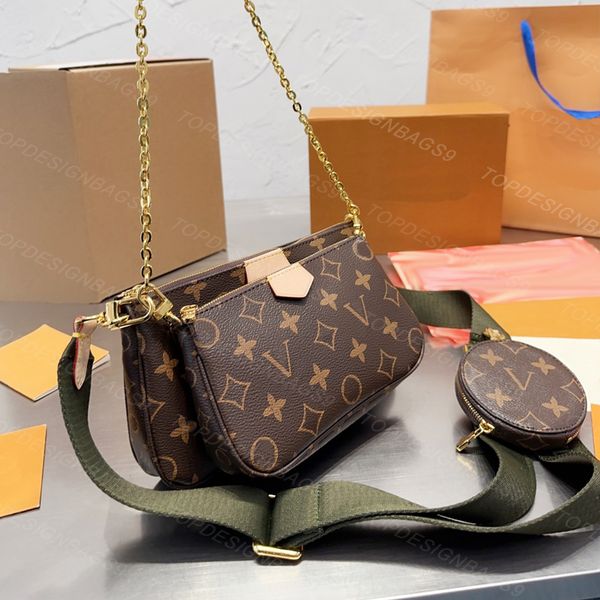 fashion designer crossbody bags for women old flower 3 sets shoulder bag lady luxury purse wallets m44840 multi pochette messenger bags
fashion designer crossbody bags for women old flower 3 sets shoulder bag lady luxury purse wallets m44840 multi pochette messenger bags