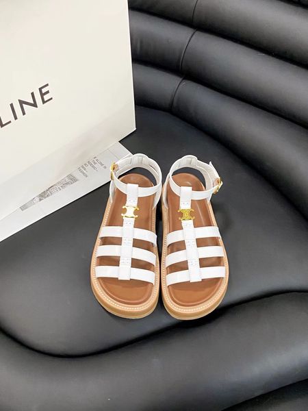 luxury ce designer spring/summer vintage roman sandals leather slippers flat bottom muller shoes dress shoes factory shoes, Black
luxury ce designer spring/summer vintage roman sandals leather slippers flat bottom muller shoes dress shoes factory shoes, Black
