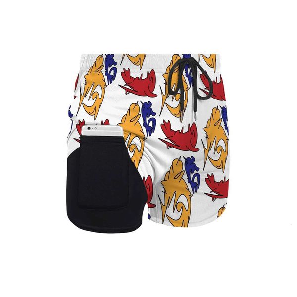men's clothing beach pants for men in spring and summer 2023 loose fitting seaside vacation shorts with pockets that can be made, White;black
men's clothing beach pants for men in spring and summer 2023 loose fitting seaside vacation shorts with pockets that can be made, White;black