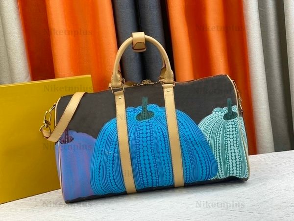 2023 ss yk keepall 45 colorful pumpkins print boston bag men's travel bags monograms yayoi kusama dots bag m46441 shoulder crossbody ba
2023 ss yk keepall 45 colorful pumpkins print boston bag men's travel bags monograms yayoi kusama dots bag m46441 shoulder crossbody ba