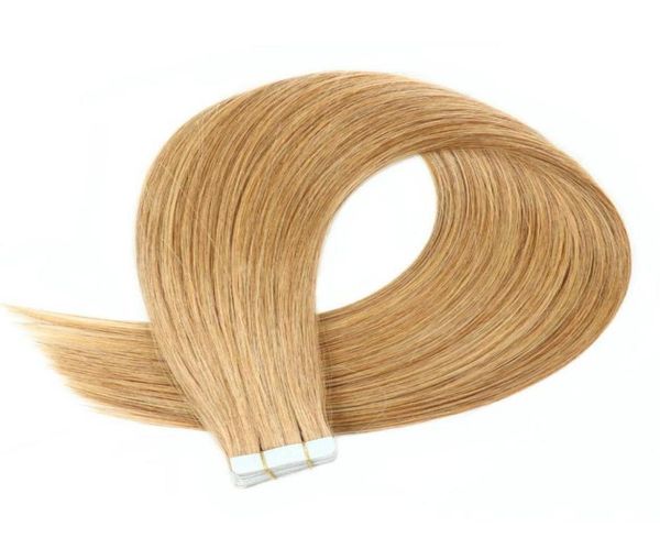 16 light blonde cuticle intact remy human hair tape in extensions1155845, Black
16 light blonde cuticle intact remy human hair tape in extensions1155845, Black