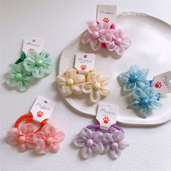 1 pair fashion children's ponytail hair accessories korean sweet girl princess beautiful colorful dot mesh flowers hair rope, Slivery;white
1 pair fashion children's ponytail hair accessories korean sweet girl princess beautiful colorful dot mesh flowers hair rope, Slivery;white