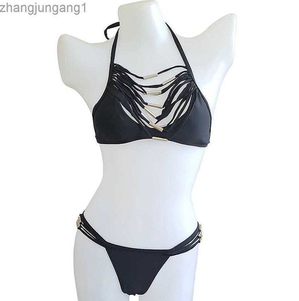 designer fashion split swimsuit neckline hollowed out gather leisure vacation swimsuit multi rope breast bikin t shirt, White;black
designer fashion split swimsuit neckline hollowed out gather leisure vacation swimsuit multi rope breast bikin t shirt, White;black