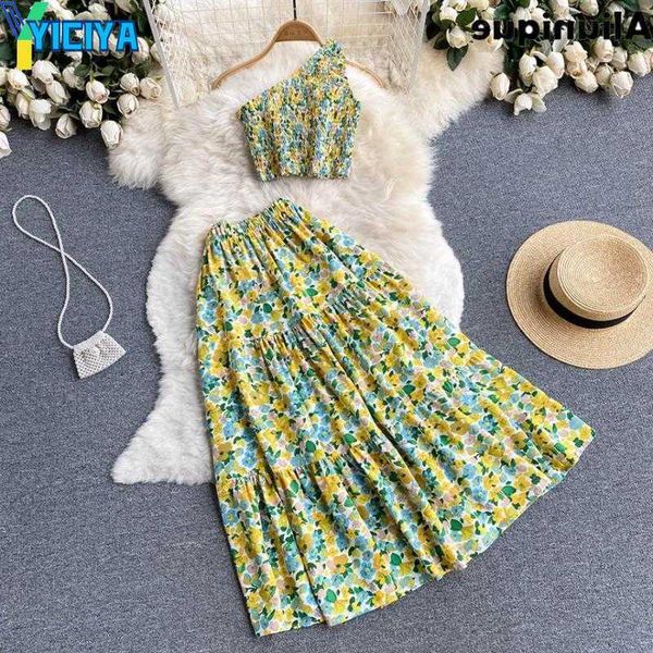 yiciya women's two piece pants aliunique suspender big hem skirt floral two-piece set for women 2023 summer fashion loose design printe, White
yiciya women's two piece pants aliunique suspender big hem skirt floral two-piece set for women 2023 summer fashion loose design printe, White