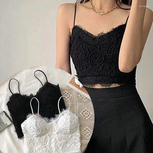 camisoles & tanks fashion women's crop french lace sling vest summer versatile slim fit outwear wrapped chest underlay, Black;white
camisoles & tanks fashion women's crop french lace sling vest summer versatile slim fit outwear wrapped chest underlay, Black;white