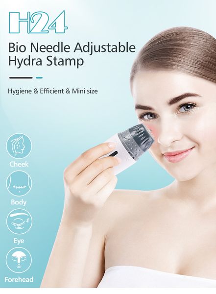 24 pins titanium microneedle 10ml capacity bottle adjustable length derma stamp bio needle wrinkle remover anti-hair removal skin care beaut
24 pins titanium microneedle 10ml capacity bottle adjustable length derma stamp bio needle wrinkle remover anti-hair removal skin care beaut