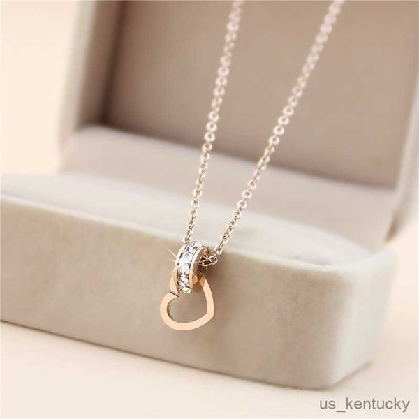 pendant necklaces choker luxury cubic zirconia circle heart charm pendant nelaces rose gold color stainless steel chain jewelry, Silver
pendant necklaces choker luxury cubic zirconia circle heart charm pendant nelaces rose gold color stainless steel chain jewelry, Silver