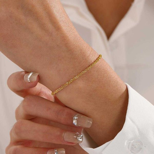 simple cauliflower chains necklace stainless steel bracelet fashion special interest design gold all match jewelry women, Black
simple cauliflower chains necklace stainless steel bracelet fashion special interest design gold all match jewelry women, Black