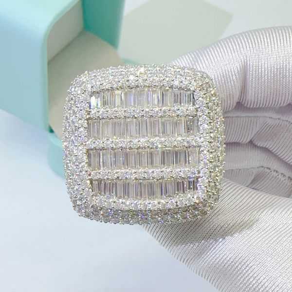 full iced out rings vvs moissanite stones pass test genuine 925 sterling silver man women luxury fashion signet diamonds ring wedding
full iced out rings vvs moissanite stones pass test genuine 925 sterling silver man women luxury fashion signet diamonds ring wedding